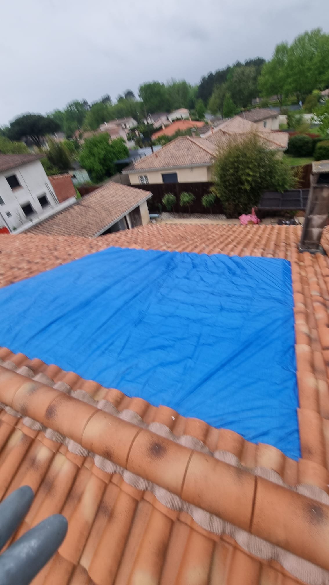 Bâchage de toiture en urgence à Villenave-d'Ornon