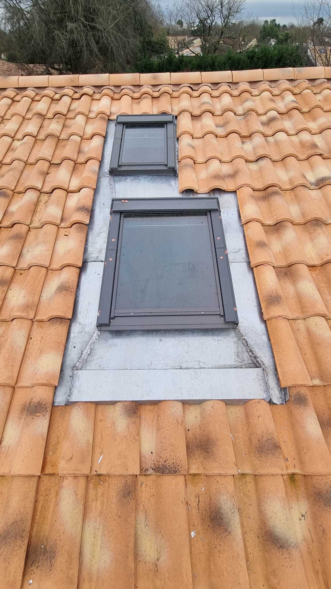 Étanchéité de fenêtres de toit à Floirac