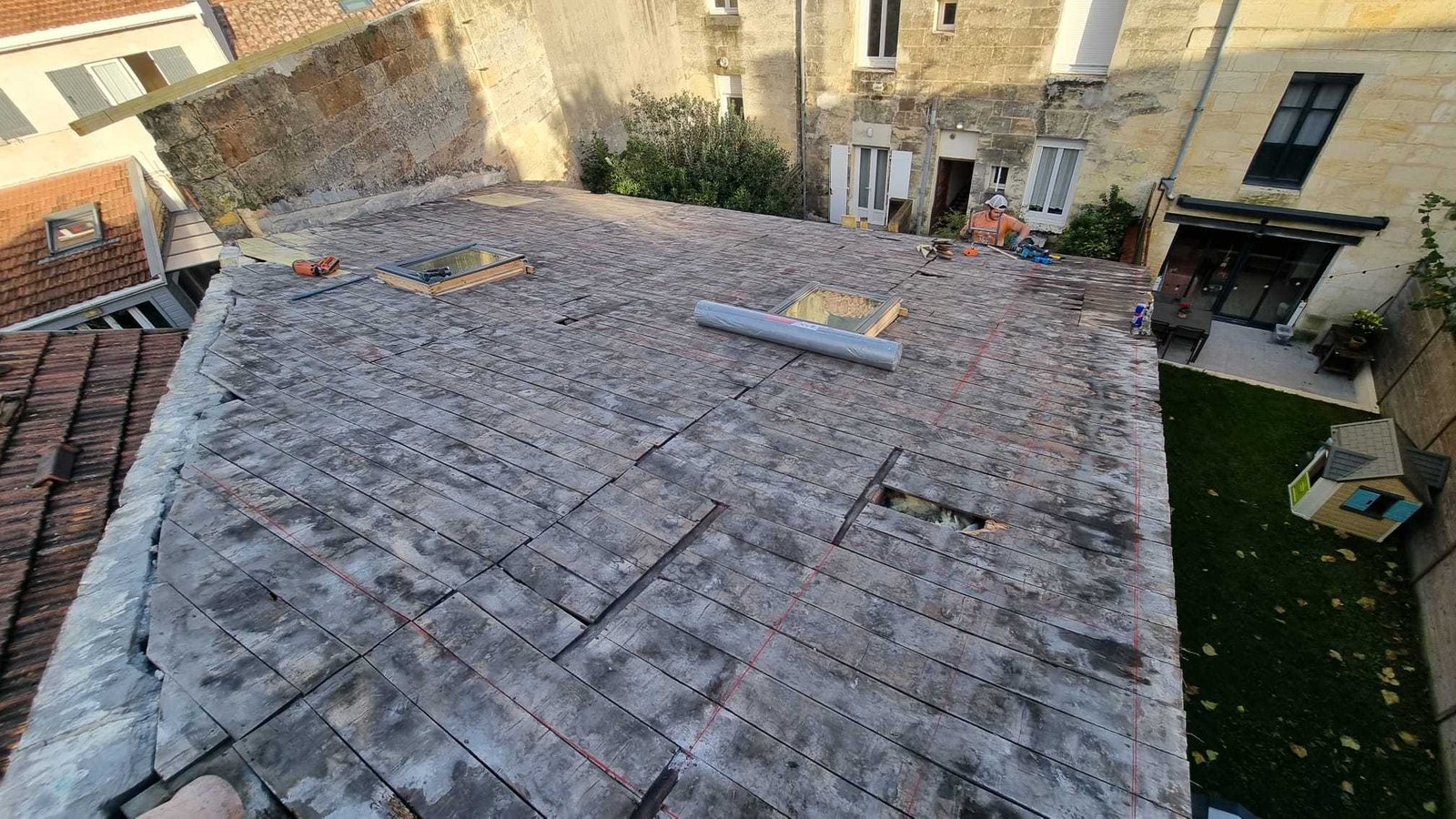 Avant rénovation toiture à Mérignac